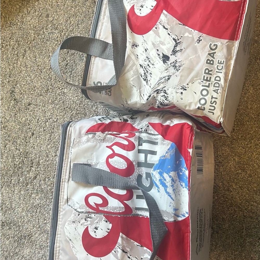 Coors Light Silver Bullet Cooler Bags NHL Penguins